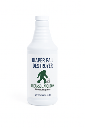DIAPER PAIL(Plus Other Kid stuff) SURFACE SHIELD™ - Antimicrobial Coating-Because Sasquatch doesn't wipe—he shields.