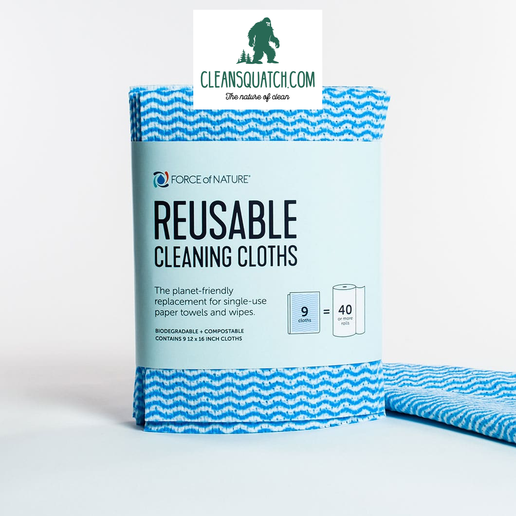 Clean Squatch Reuseable cleaning clothes 9PAK